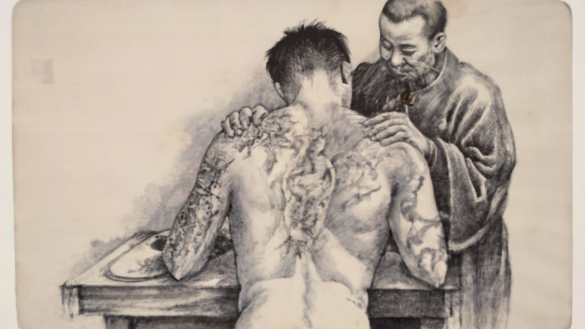 Traditional Chinese Ink Wash Translated into Tattoos by Chen Jie – Scene360